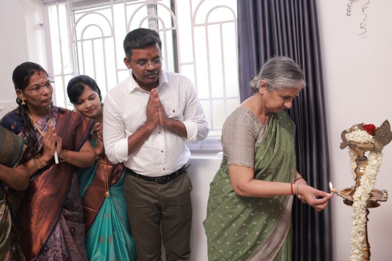 Lighting the lamp