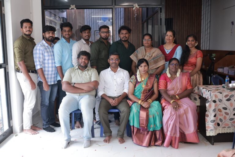 V2W team group photo at the office